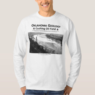 T-shirt Le géant du pétrole de l'Oklahoma - champ de