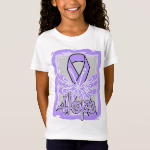 T-Shirt Le Général Cancer Hope Butterfly Portrait