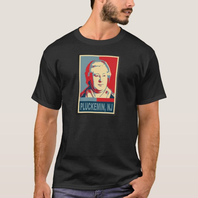 T-shirt Le Général Knox chez Pluckemin, New Jersey (Devant)