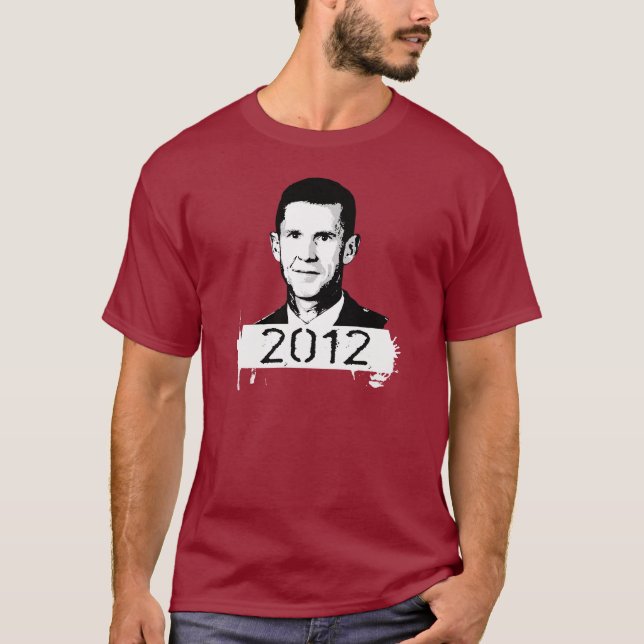 T-shirt Le Général McChrystal (Devant)