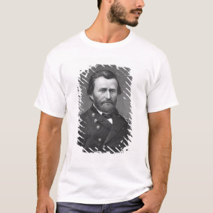 T-shirt Le Général Ulysse Simpson Grant, gravé après le DA