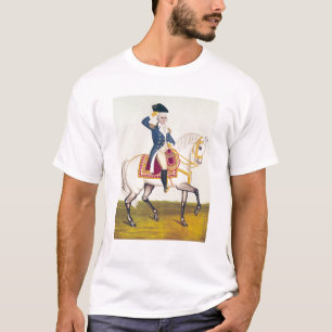 T-shirt Le Général Washington sur un chargeur blanc,