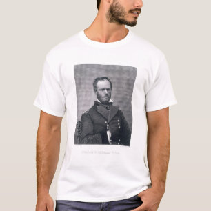 T-shirt Le Général William Tecumseh Sherman, gravé apr