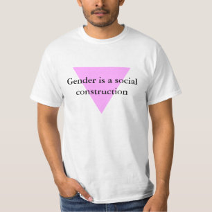 T-shirt Le genre est une construction sociale