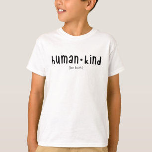 T-shirt Le genre humain est simple