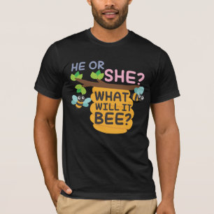 T-shirt Le genre indiquent ce qui il abeille lui ou elle