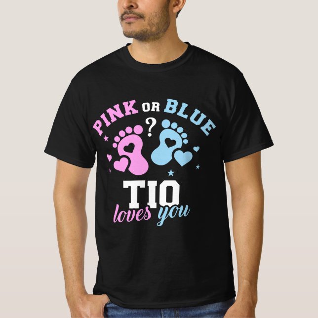 T-shirt Le genre révèle l'oncle du timon (Devant)