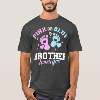 T-shirt Le genre révèle son frère