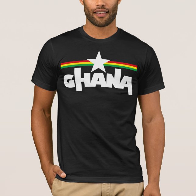 T-shirt Le Ghana (Devant)