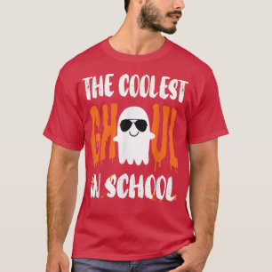 T-shirt Le Ghoul Le Plus Coolle À L'École Garçons Hallowee
