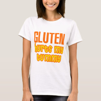 T-shirt Le gluten blesse mon ventre