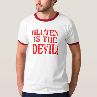 T-shirt Le gluten est le diable