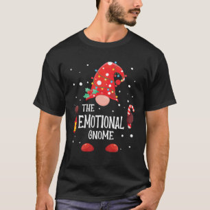 T-shirt Le Gnome Emotionnel Matching Family Christmas Gnom