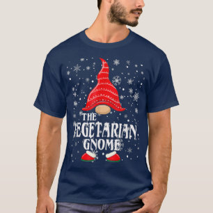 T-shirt Le Gnome végétarien Matching Family Group Christm