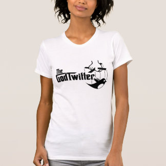 T-shirt Le GodTwitter - dames, blanches
