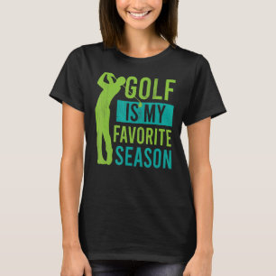 T-shirt Le Golf est mon favori Summer Season Golf Player