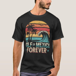 T-shirt Le golfe du Mexique pour le surf éternel