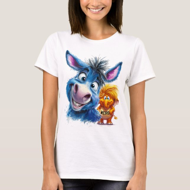 T-shirt Le GOP est bizarre, selon Tim Walz (Devant)