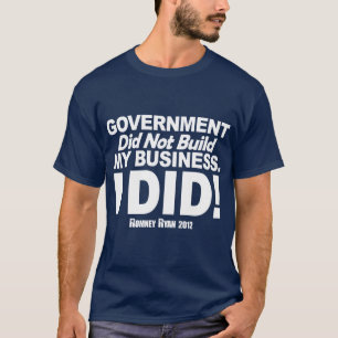 T-shirt Le gouvernement n'a pas établi mes affaires