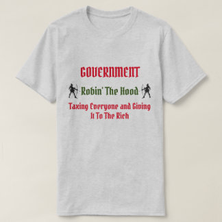 T-shirt Le gouvernement vole la paille