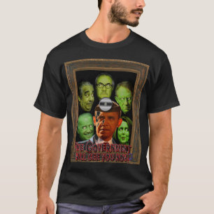 T-shirt Le gouvernement vous verra maintenant !