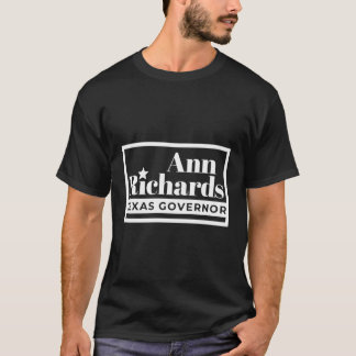T-shirt Le gouverneur démocrate du Texas Ann Richards