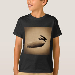 T-shirt Le Graf Zeppelin Approaching New York City 1928
