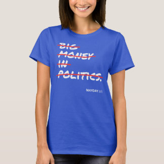 T-shirt Le grand argent des femmes dans la chemise de la