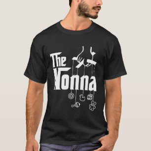 T-shirt Le grand-Baby shower italien Nonna