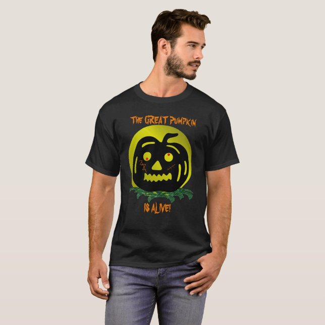T-SHIRT LE GRAND CITROUILLE (Devant entier)