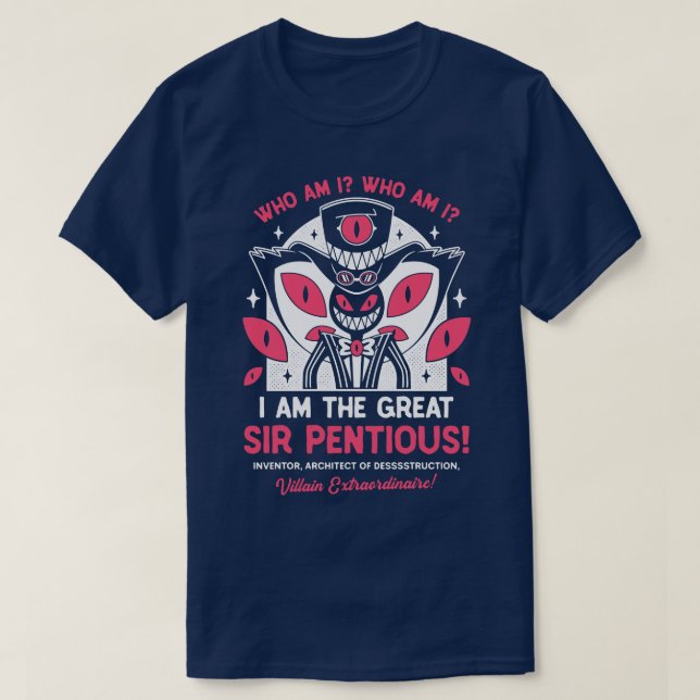 T-shirt Le Grand Emblème Sir Pentim (Design devant)