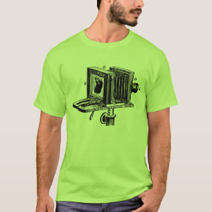 T-shirt Le grand format beugle l'appareil-photo