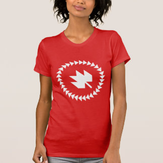 T-shirt Le grand nord blanc envahit QuiltCon