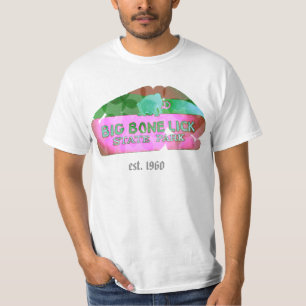 T-shirt Le grand os lèchent le parc d'état - tee - shirt