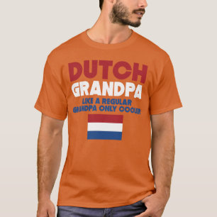 T-shirt Le grand-papa néerlandais aiment un grand-papa