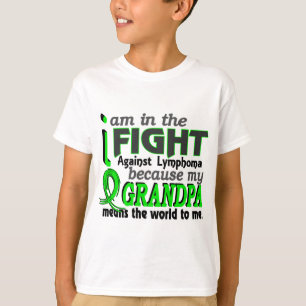T-shirt Le grand-papa veut dire le monde à moi lymphome