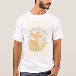T-shirt Le graphique de l'enfant. Joli dessin animé bébé c