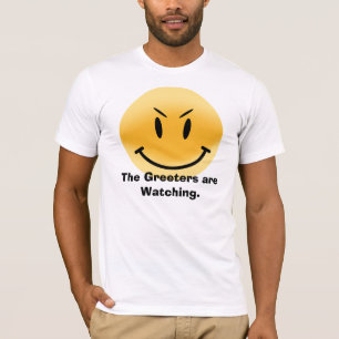 T-shirt Le Greeters observent