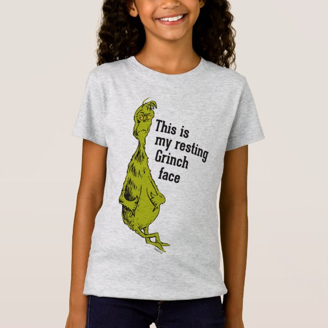 T-Shirt Le Grinch | Drôle Repose de la face (Devant)