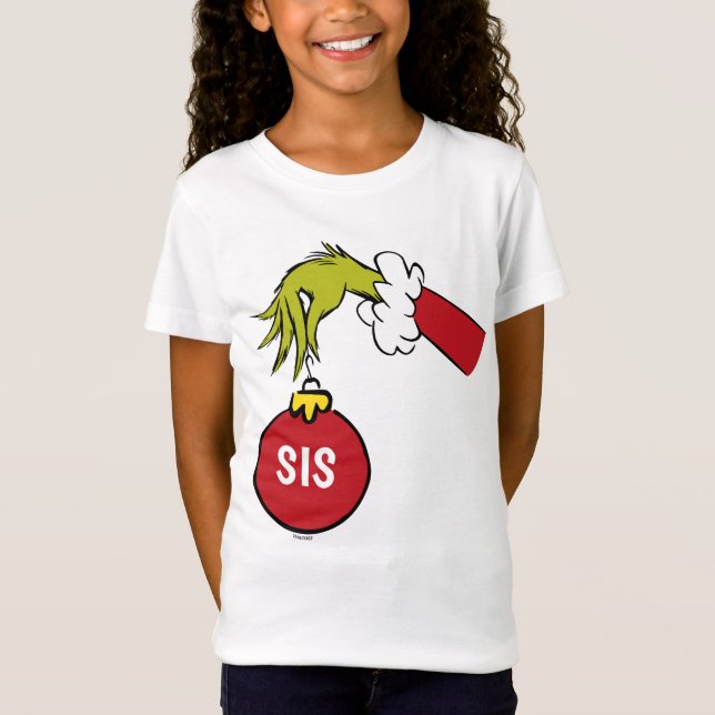 T-Shirt Le Grinch | Soeur (Devant)