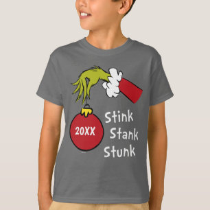 T-shirt Le Grinch   Tige puante