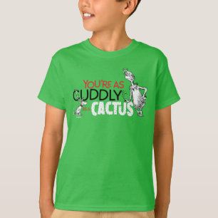 T-shirt Le Grinch Vous êtes aussi câlin qu'une citation
