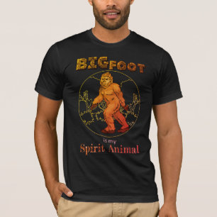 T-shirt Le Gros Pied drôle est mon animal d'esprit