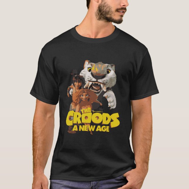 T-shirt Le groupe Croods 2 (Devant)