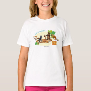 T-shirt Le groupe de livre de jungle a tiré 4