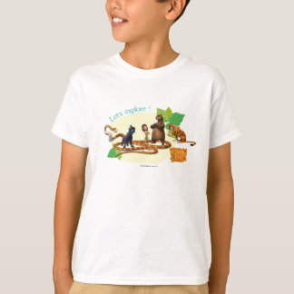 T-shirt Le groupe de livre de jungle a tiré 4