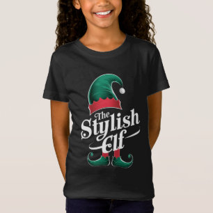 T-Shirt Le groupe Elf élégant qui correspond à Noël famili