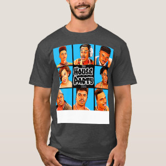 T-shirt Le groupe House Party
