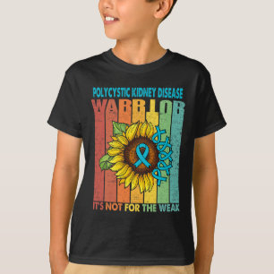 T-shirt Le guerrier de la maladie du rein polykystique