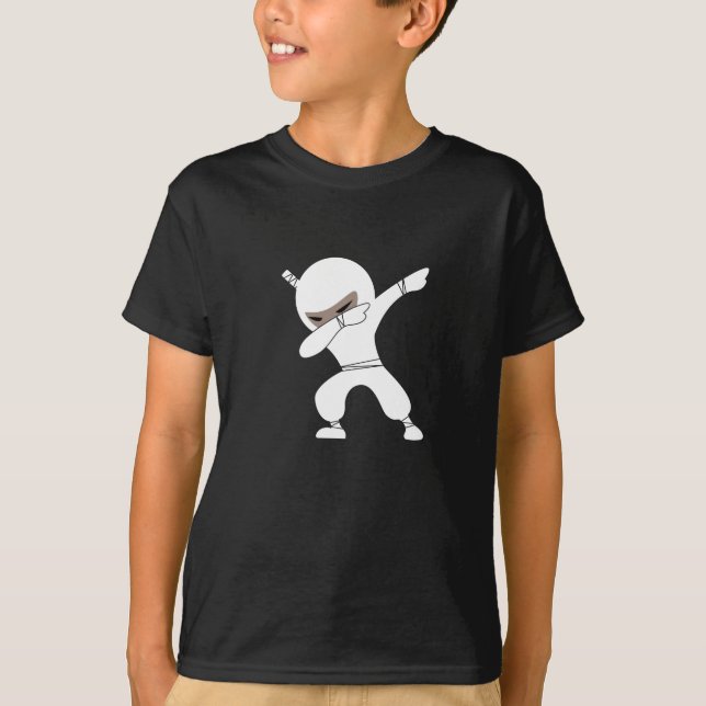 T-shirt Le Guerrier de la petite Ninja (Devant)